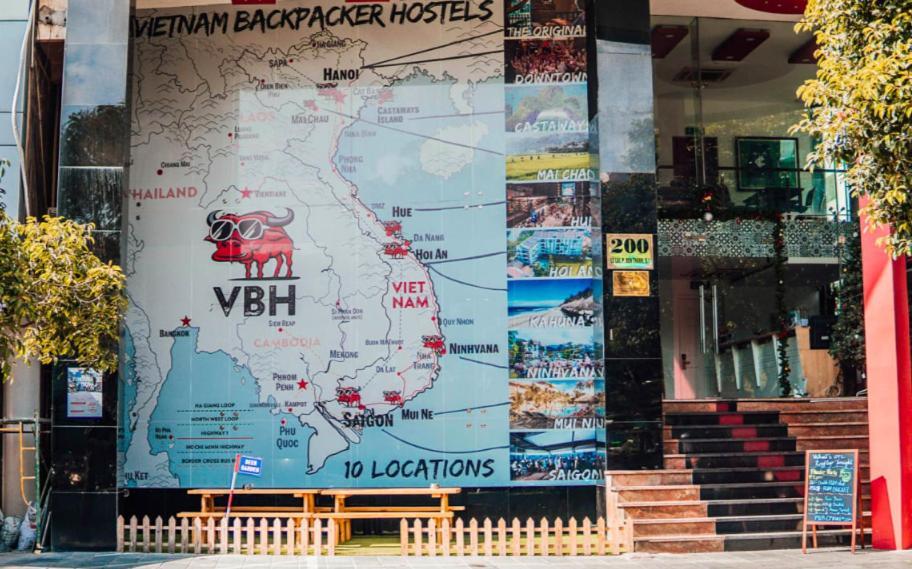 Vietnam Backpacker Hostels - Saigon Hô Chi Minh-Ville Extérieur photo